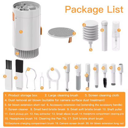 OmniClean™ 20-in-1 Ultimate Tech Cleaning Kit